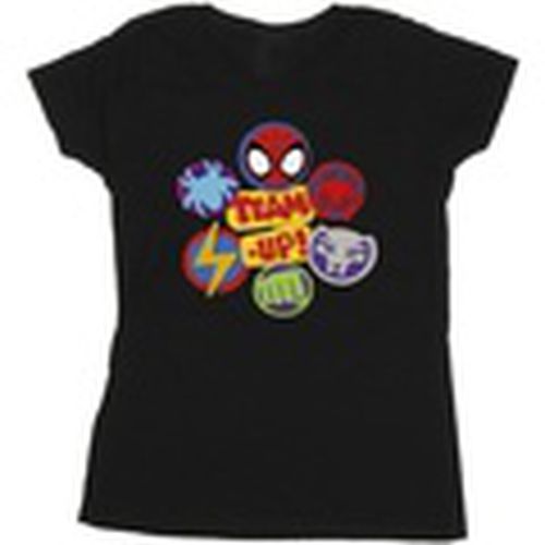 Camiseta manga larga Spidey And His Amazing Friends Up para mujer - Marvel - Modalova