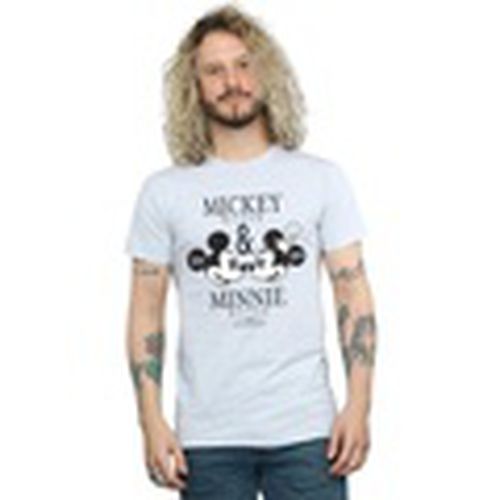 Camiseta manga larga Mickey And Minnie Mouse Mousecrush Mondays para hombre - Disney - Modalova