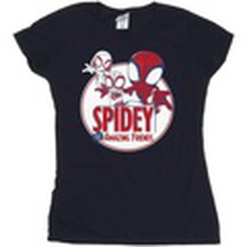 Camiseta manga larga Spidey And His Amazing Friends Circle para mujer - Marvel - Modalova