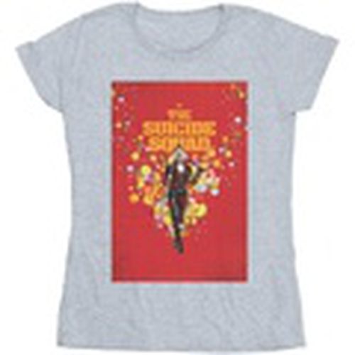 Camiseta manga larga The Suicide Squad Harley Quinn Poster para mujer - Dc Comics - Modalova