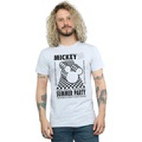 Camiseta manga larga Mickey Mouse Summer Party para hombre - Disney - Modalova