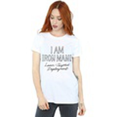 Camiseta manga larga I Am Iron Man para mujer - Marvel - Modalova