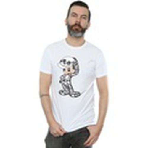 Camiseta manga larga Mickey Mouse Skeleton para hombre - Disney - Modalova
