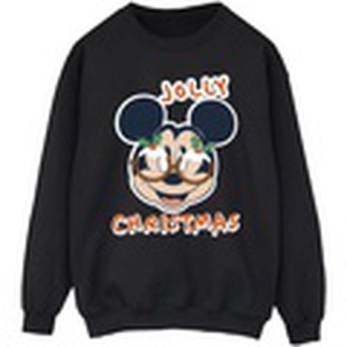Jersey Mickey Mouse Jolly Christmas Glasses para hombre - Disney - Modalova