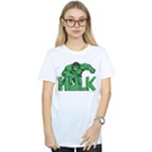 Camiseta manga larga Hulk Pixelated para mujer - Marvel - Modalova