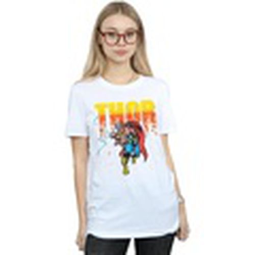Camiseta manga larga Thor Pixelated para mujer - Marvel - Modalova