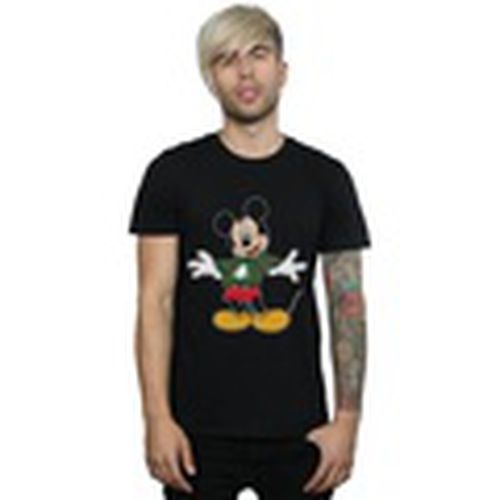 Camiseta manga larga Mickey Mouse Christmas Jumper Stroke para hombre - Disney - Modalova