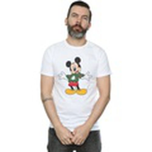 Camiseta manga larga Mickey Mouse Christmas Jumper Stroke para hombre - Disney - Modalova