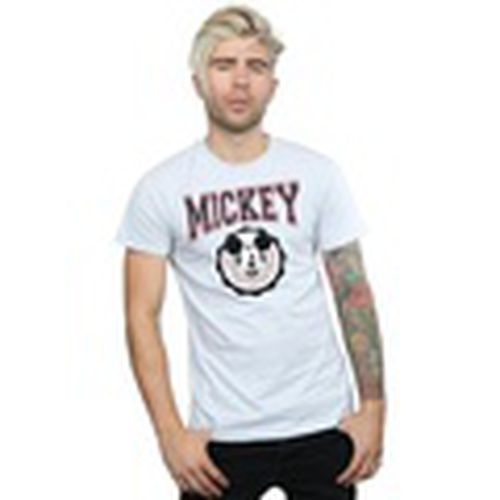 Camiseta manga larga Mickey Mouse New York Seal para hombre - Disney - Modalova
