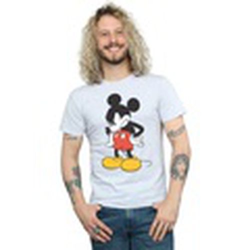 Camiseta manga larga Mickey Mouse Angry Look Down para hombre - Disney - Modalova
