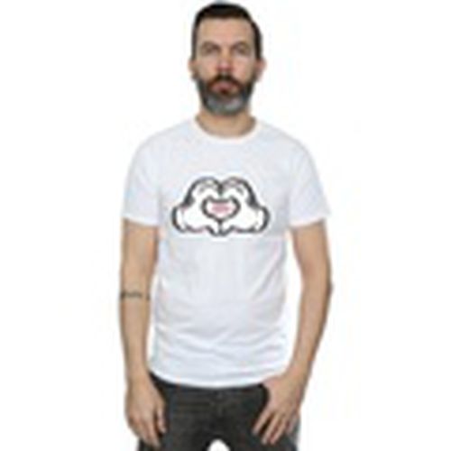 Camiseta manga larga Mickey Mouse Loves You para hombre - Disney - Modalova