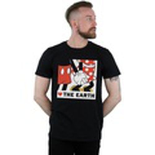 Camiseta manga larga Heart The Earth para hombre - Disney - Modalova