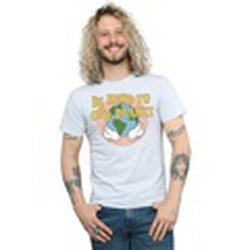 Camiseta manga larga Be Kind To Our Planet para hombre - Disney - Modalova