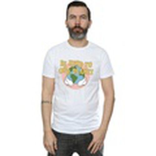 Camiseta manga larga Mickey Mouse Be Kind To Our Planet para hombre - Disney - Modalova