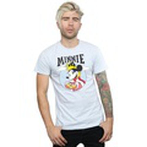 Camiseta manga larga Minnie Mouse Queen para hombre - Disney - Modalova