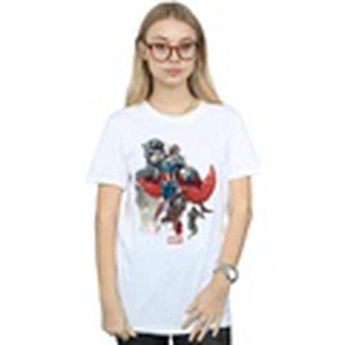 Camiseta manga larga Falcon Evolution para mujer - Marvel - Modalova