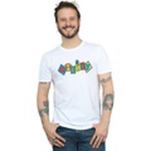 Camiseta manga larga Mickey Mouse Fruit Blocks para hombre - Disney - Modalova