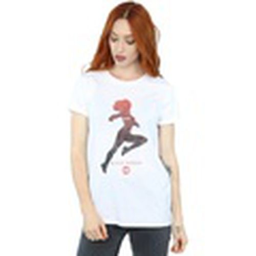 Camiseta manga larga Black Widow Silhouette para mujer - Marvel - Modalova