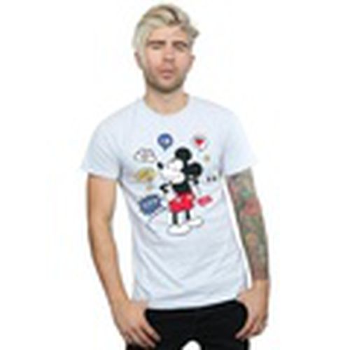 Camiseta manga larga Mickey Mouse Tongue Out para hombre - Disney - Modalova