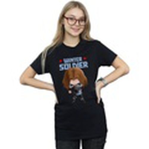 Camiseta manga larga Winter Soldier Bucky Toon para mujer - Marvel - Modalova
