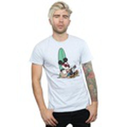 Camiseta manga larga Mickey Mouse Surf And Chill para hombre - Disney - Modalova