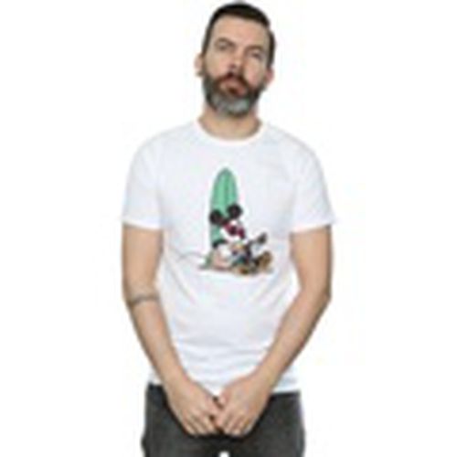 Camiseta manga larga Mickey Mouse Surf And Chill para hombre - Disney - Modalova