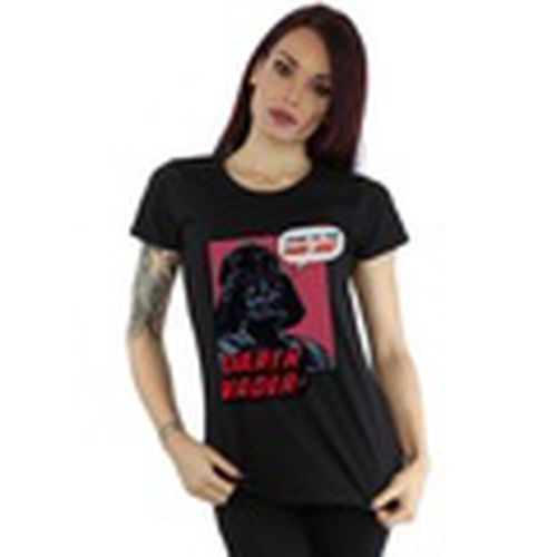 Camiseta manga larga Come To The Dark Side para mujer - Disney - Modalova