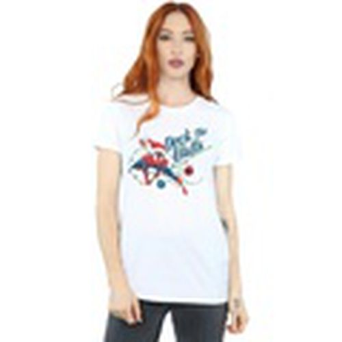 Camiseta manga larga Deck The Walls para mujer - Marvel - Modalova