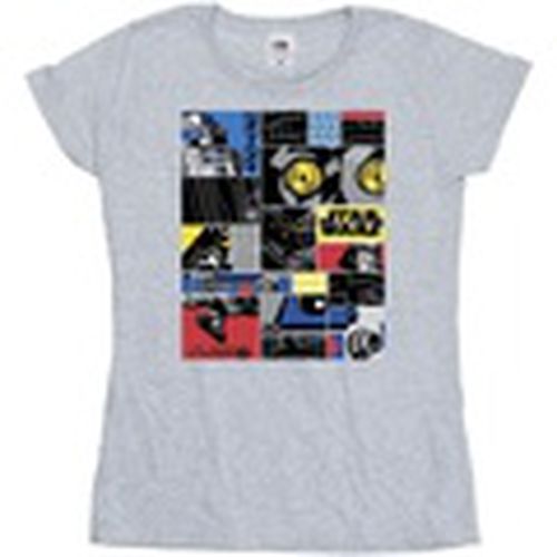 Camiseta manga larga Droid Montage para mujer - Disney - Modalova
