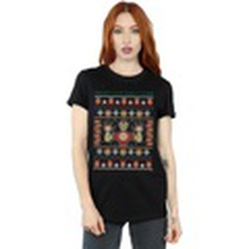 Camiseta manga larga Get Your Jingle On para mujer - Marvel - Modalova