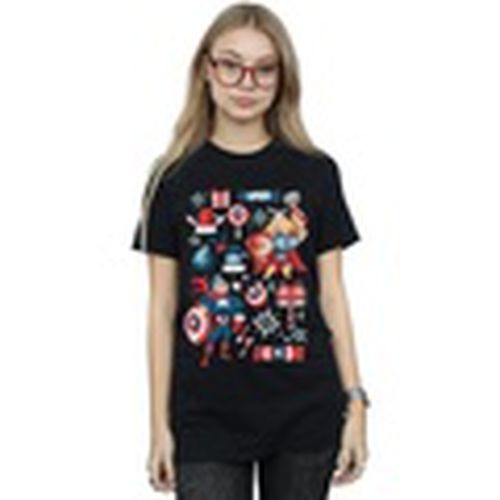 Camiseta manga larga Christmas Day para mujer - Marvel - Modalova