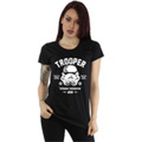 Camiseta manga larga Stormtrooper Collegiate para mujer - Disney - Modalova