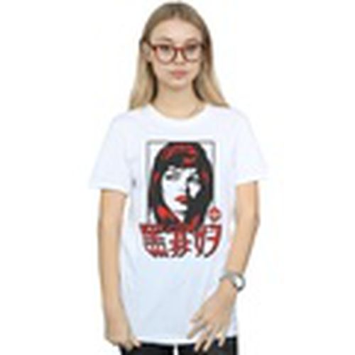 Camiseta manga larga Black Widow Chinese Logo para mujer - Marvel - Modalova
