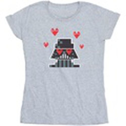 Camiseta manga larga Valentines Vader In Love para mujer - Disney - Modalova