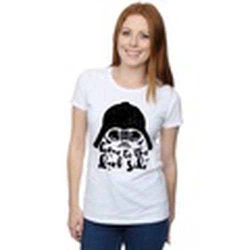 Camiseta manga larga Come To The Dark Side para mujer - Disney - Modalova