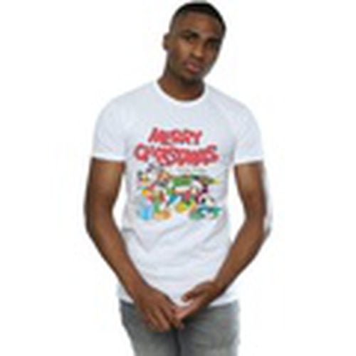 Camiseta manga larga Mickey Mouse And FriendsWinter Wishes para hombre - Disney - Modalova