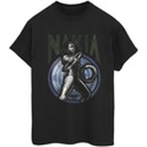 Camiseta manga larga Wakanda Forever Nakia Shield para mujer - Marvel - Modalova