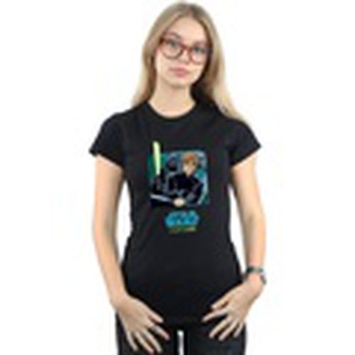 Camiseta manga larga Vader And Luke Anime para mujer - Disney - Modalova