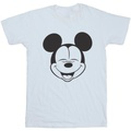 Camiseta manga larga Mickey Mouse Closed Eyes para hombre - Disney - Modalova