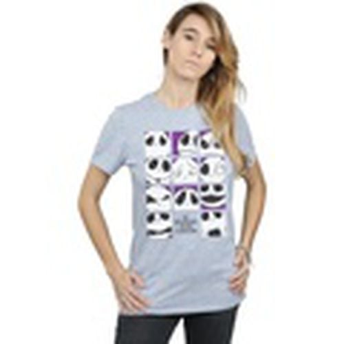 Camiseta manga larga Nightmare Before Christmas Many Faces Of Jack para mujer - Disney - Modalova