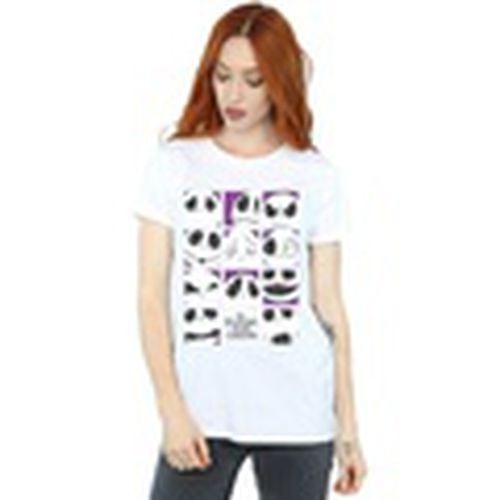 Camiseta manga larga Nightmare Before Christmas Many Faces Of Jack para mujer - Disney - Modalova