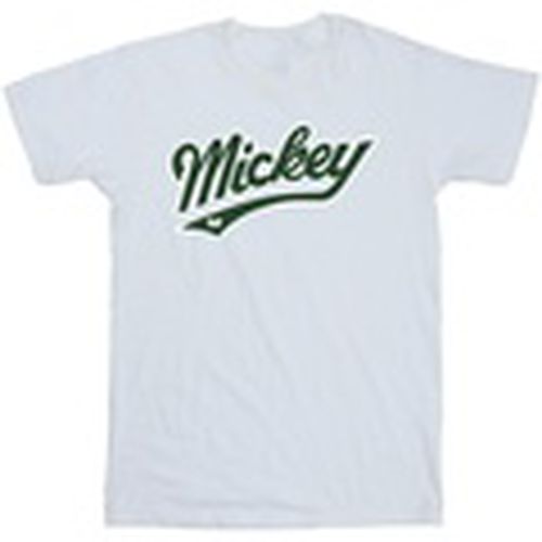Camiseta manga larga Mickey Mouse Bold para hombre - Disney - Modalova