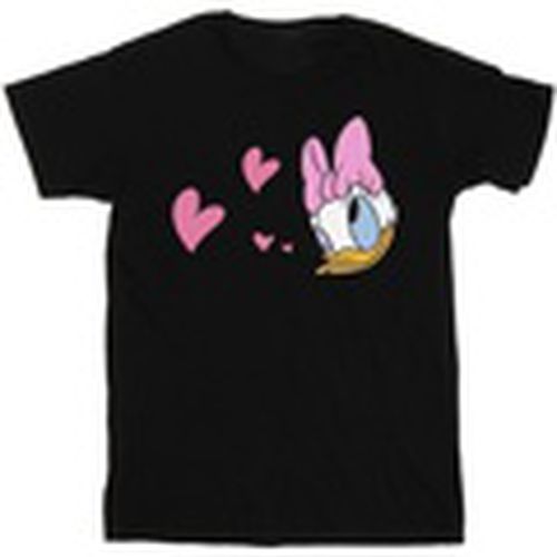 Camiseta manga larga Daisy Duck Kisses para hombre - Disney - Modalova