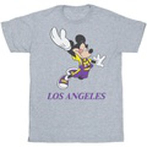 Camiseta manga larga Mickey Mouse Los Angeles para hombre - Disney - Modalova