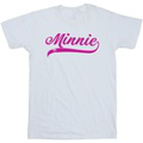 Camiseta manga larga Minnie Mouse Logo para hombre - Disney - Modalova