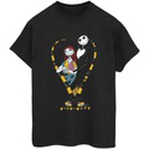 Camiseta manga larga Heart Jack para mujer - Nightmare Before Christmas - Modalova