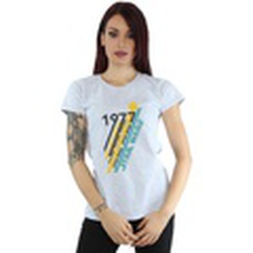 Camiseta manga larga Retro 77 Stripes para mujer - Disney - Modalova