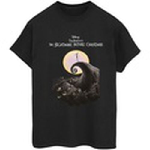 Camiseta manga larga Moon Poster para mujer - Nightmare Before Christmas - Modalova