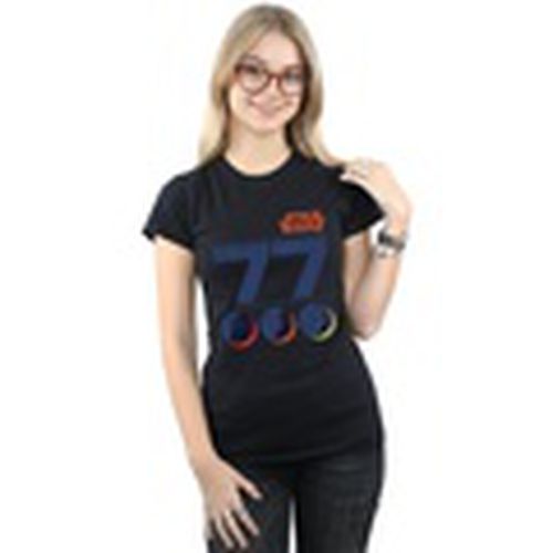 Camiseta manga larga Retro 77 Death Star para mujer - Disney - Modalova