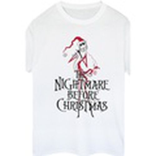 Camiseta manga larga The Nightmare Before Christmas Santa para mujer - Disney - Modalova